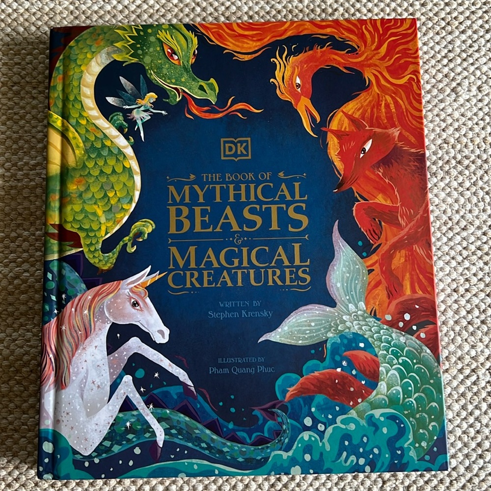 Book Mythical Beasts & Magical Creatures by Stephen Krensky